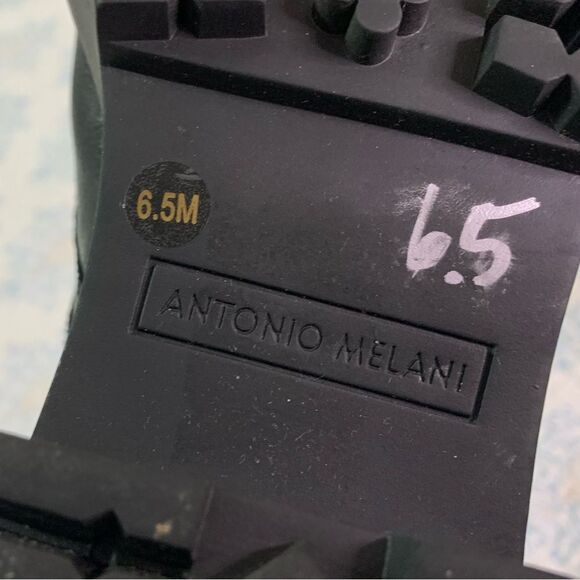 Antonio Melani 20th Anniversary Collection Lace-up Combat Moto Boots 6.5 - Picture 5 of 5